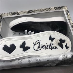Christian Lacroix Josette Laser-Cut Sneaker